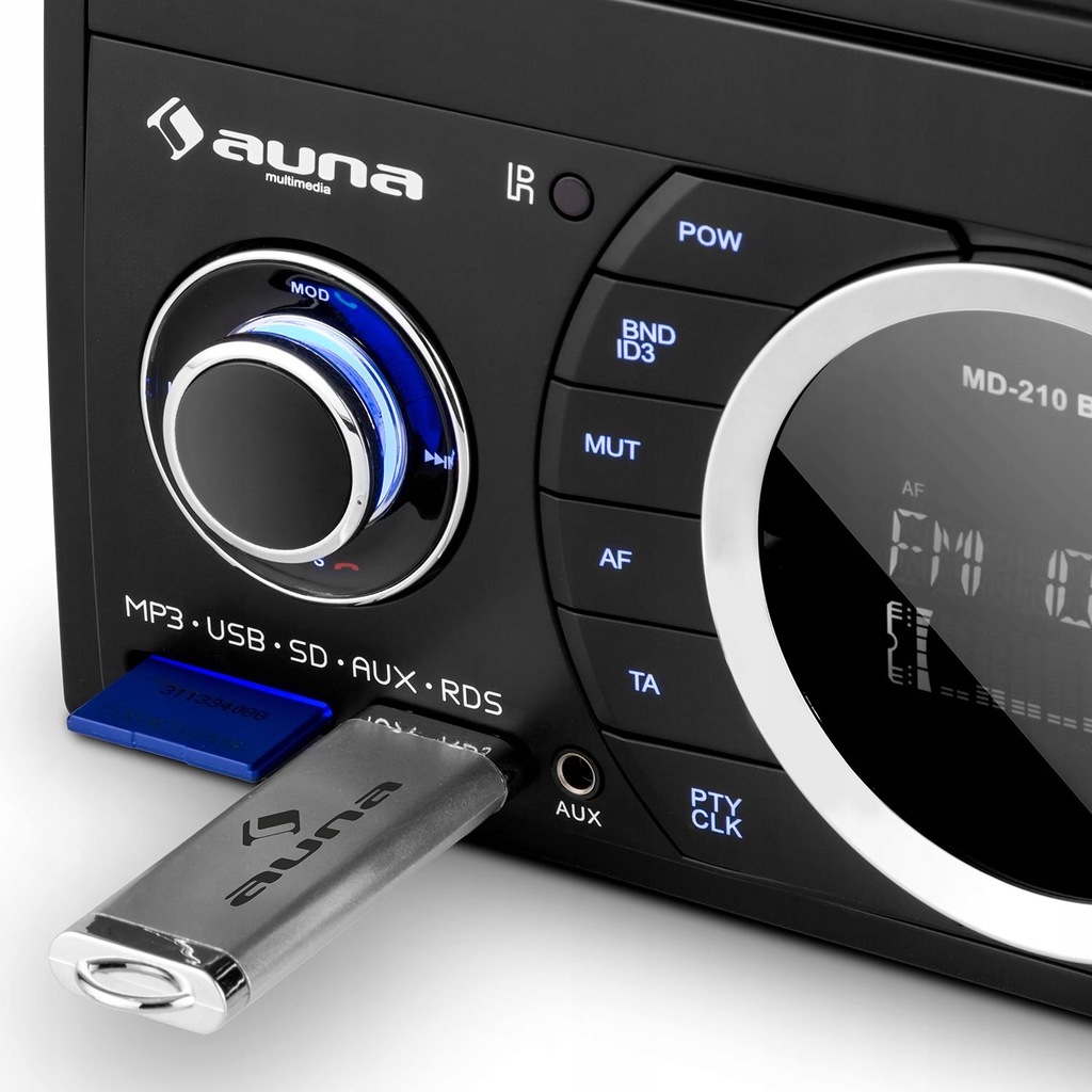 RADIO SAMOCHODOWE USB/SD/BT/MP3/AUX Auna T2080 7438933499