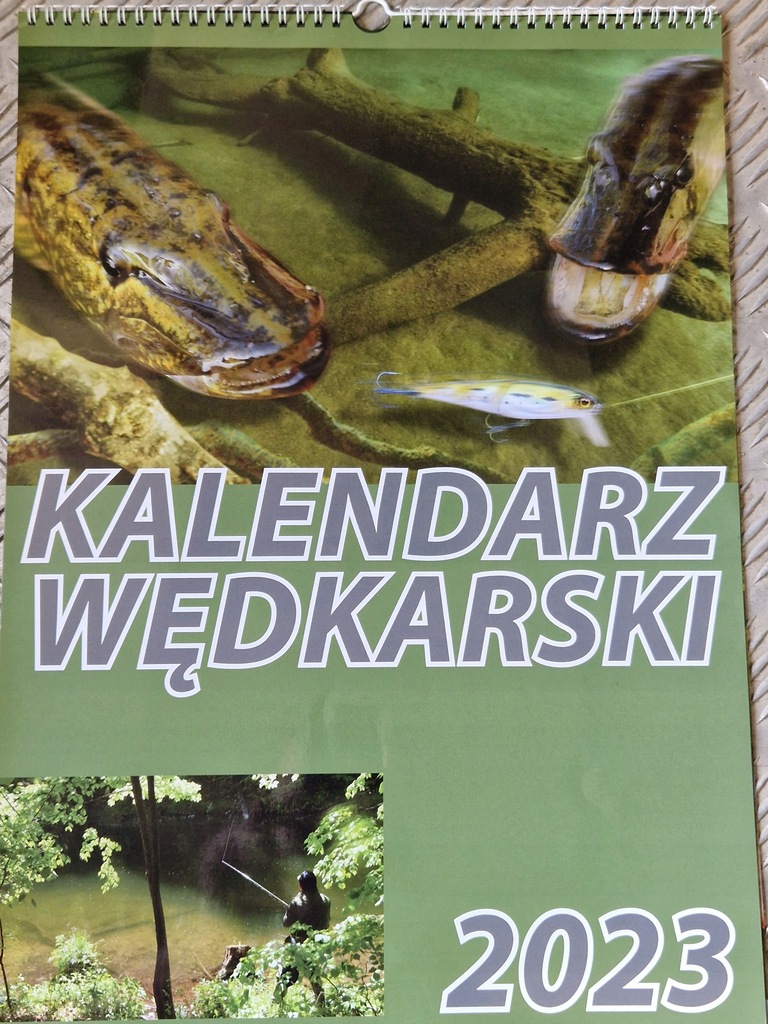 Kalendarz wędkarski ścienny 2023