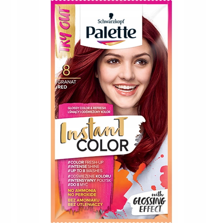 Palette Szampon Koloryzujący 08 Czerwień Granatu