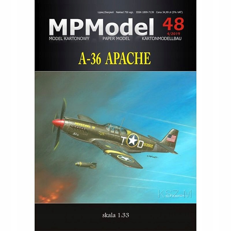 Купить MPModel 48 Истребитель-штурмовик А-36 Апач: отзывы, фото, характеристики в интерне-магазине Aredi.ru