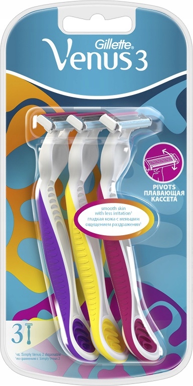 GILLETTE VENUS Simply 3 Plus Maszynki 3 szt