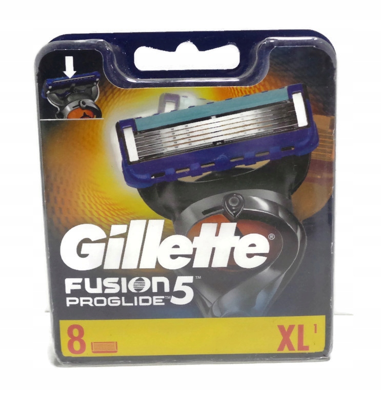 GILLETTE FUSION5 PROGLIDE 8x XL wkłady