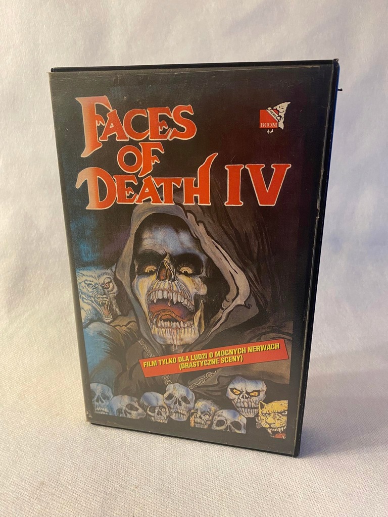OBLICZA ŚMIERCI 4 VHS BOOM VIDEO