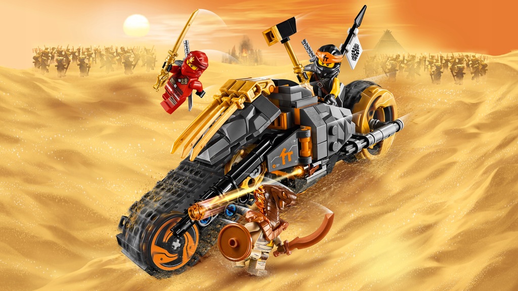 Купить LEGO NINJAGO BLOCKS Мотоцикл Коула 70672: отзывы, фото, характеристики в интерне-магазине Aredi.ru