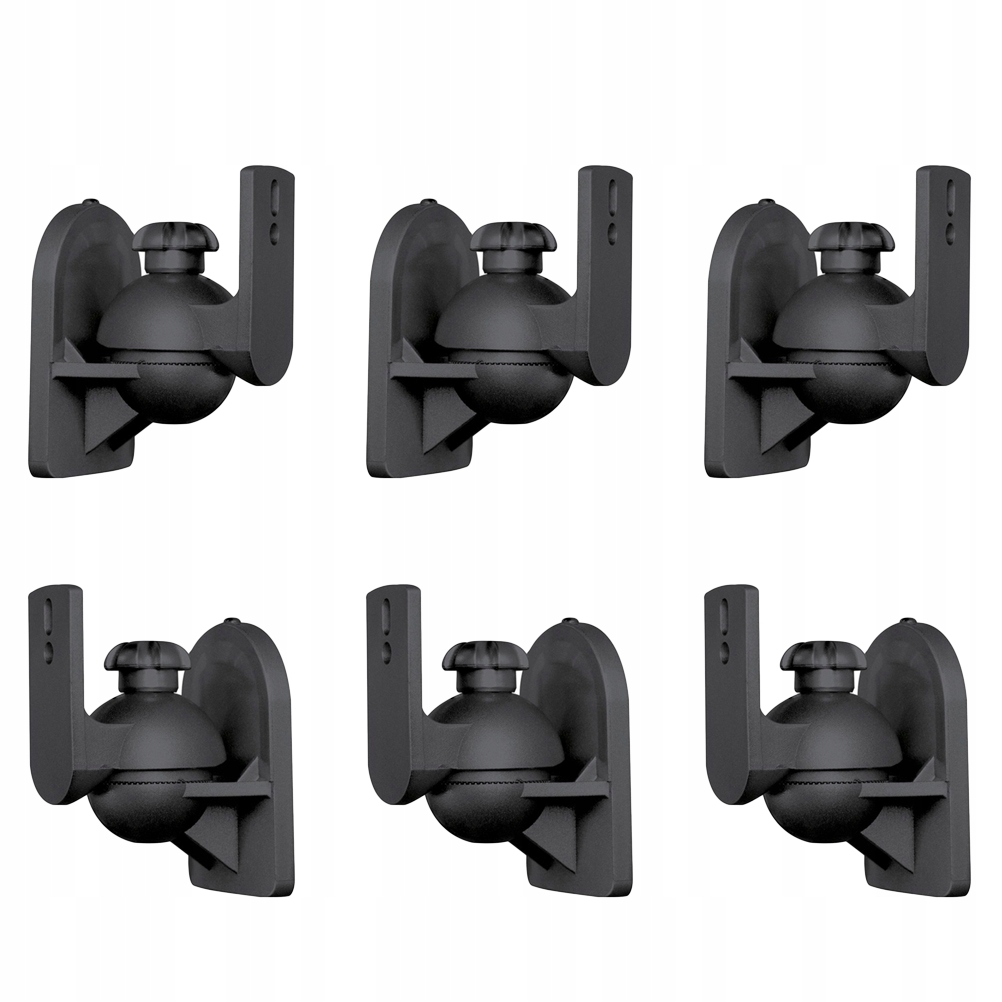 6Pc Nylon Surround Sound Uchwyt ścienny Głośnik Ob