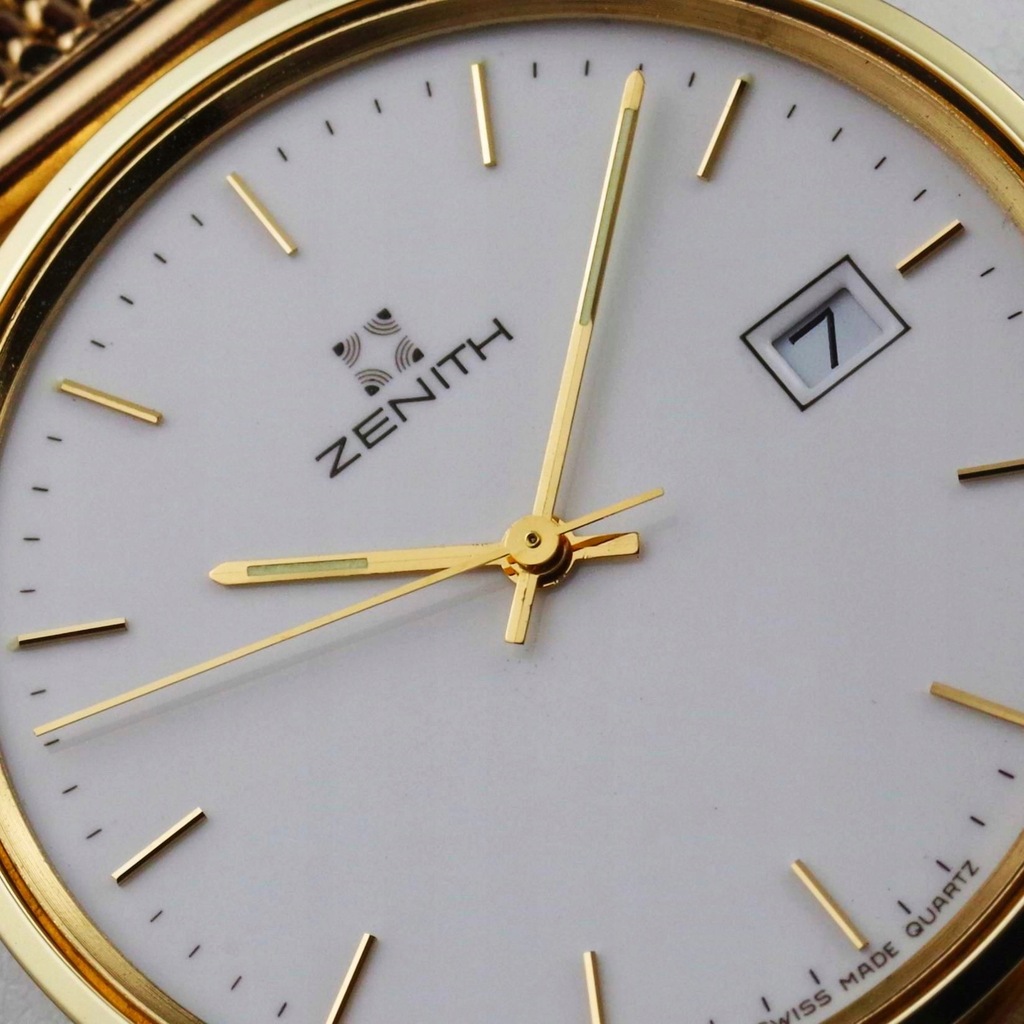 ZENITH zegarek męski LITE ZŁOTO 14K 585 KOMPLET