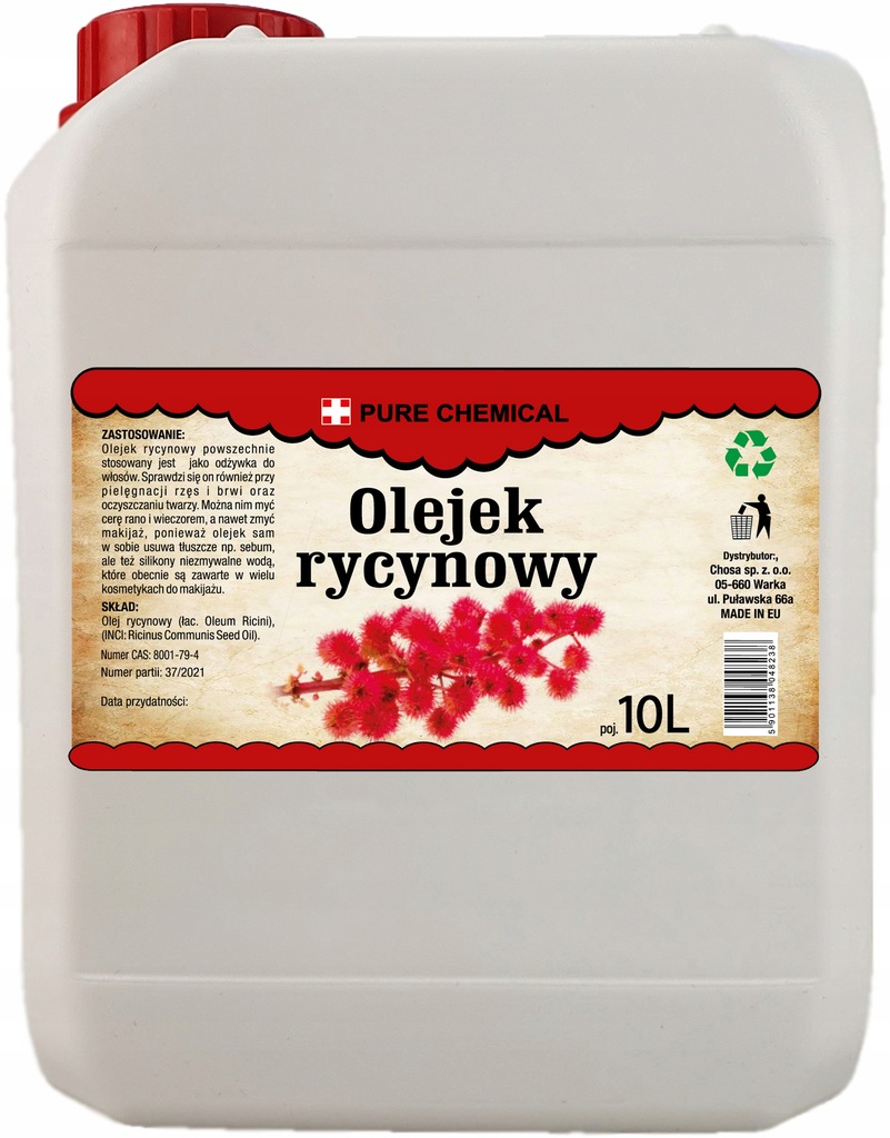 OLEJ RYCYNOWY NATURALNY NIERAFINOWANY 20L