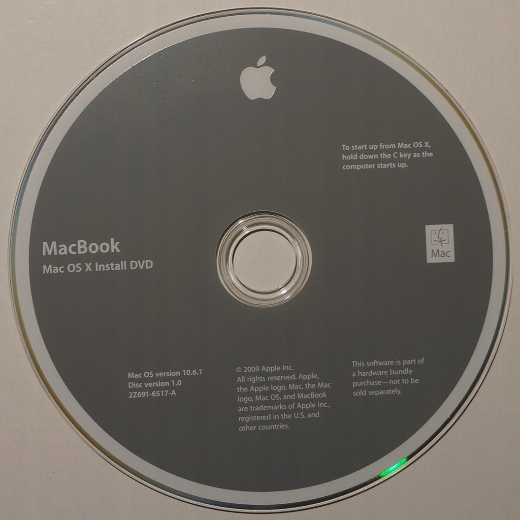 MACBOOK - OS X 10.6.1