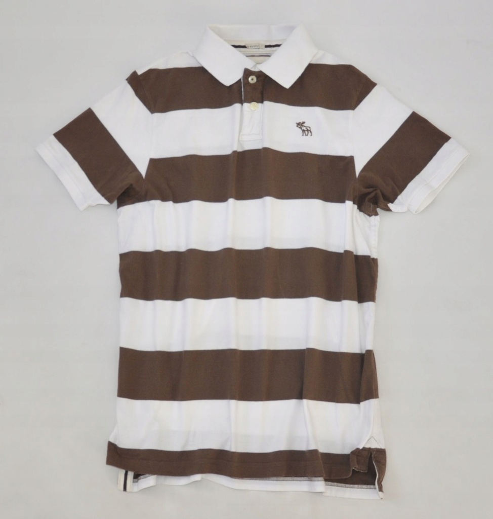 ABERCROMBIE&FITCH bluzka polo paski XXL