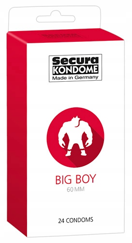 Prezerwatywy Big Boy 60 mm 24 szt. Secura
