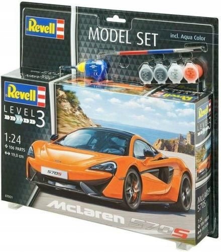 Model Do Sklejania Revell Mclaren 570s Farby 7719947732 Oficjalne Archiwum Allegro