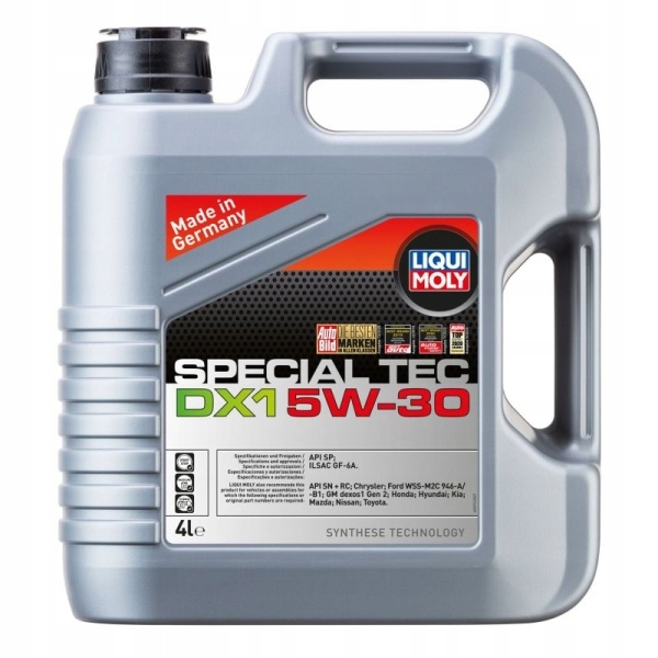 LIQUI MOLY OLEJ LIQUI MOLY 5W30 4L SPECIAL TEC DX1 / DEX 1 GEN2 / SN/RC / W