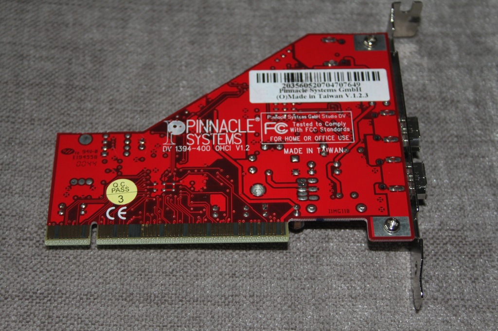 Купить PINNACLE Systems DV 1394-400 OHCI - Контроллер PCI: отзывы, фото, характеристики в интерне-магазине Aredi.ru