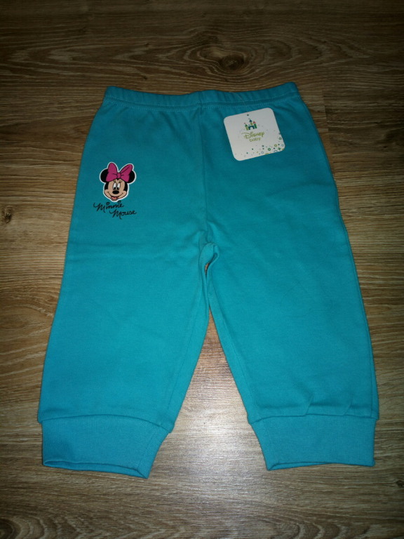 Nowe spodnie dresowe Disney, r. 80