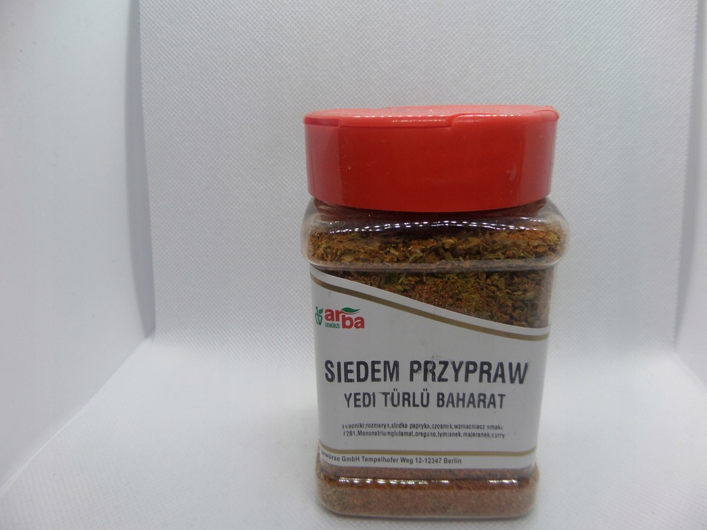 SIEDEM PRZYPRAWA ,YEDI TURLU BAHARAT 135G TURECKA