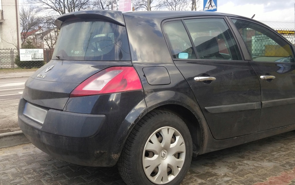 Renault Megane 2 HB 2002-2008 spoiler daszek lotka