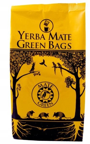 MATE GREEN YERBA MATE GREEN BAGS DESPALADA 25x3g