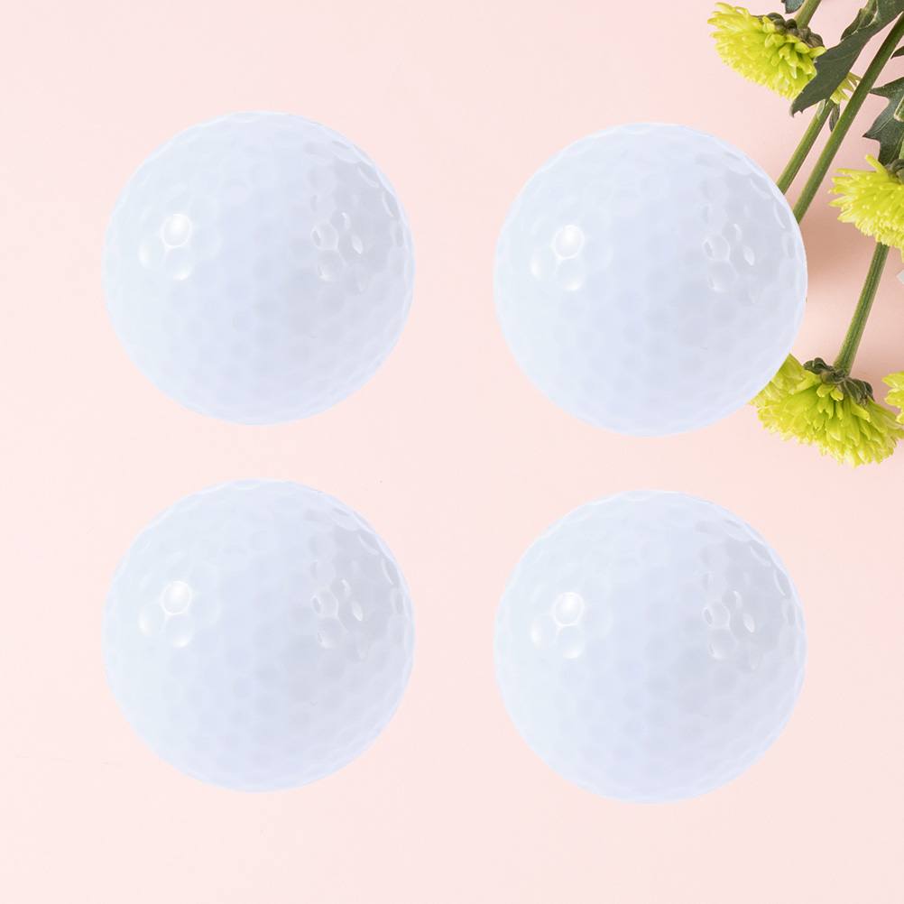 4pcs Flashing Glowing Golf Ball Night Glow Flash L