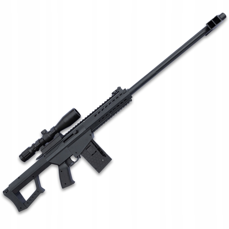 Sunny Blaster Barret, karabin snajperski na żel wodny, czarny