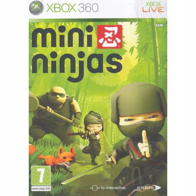 Mini Ninjas Nowa Gra Xbox 360 Akcja dla Dzieci