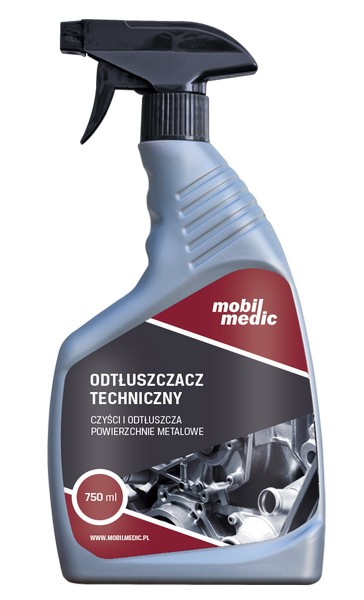 ŚRODEK ODTŁUSZCZAJĄCY - ODTŁUSZCZACZ TECHNICZNY 750ML / MOBIL MEDIC GMNOT07