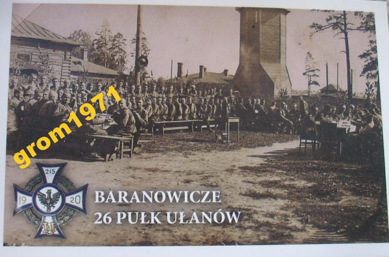 UŁANI, 26 PUŁK UŁANÓW, BARANOWICZE 1931/32 ROK