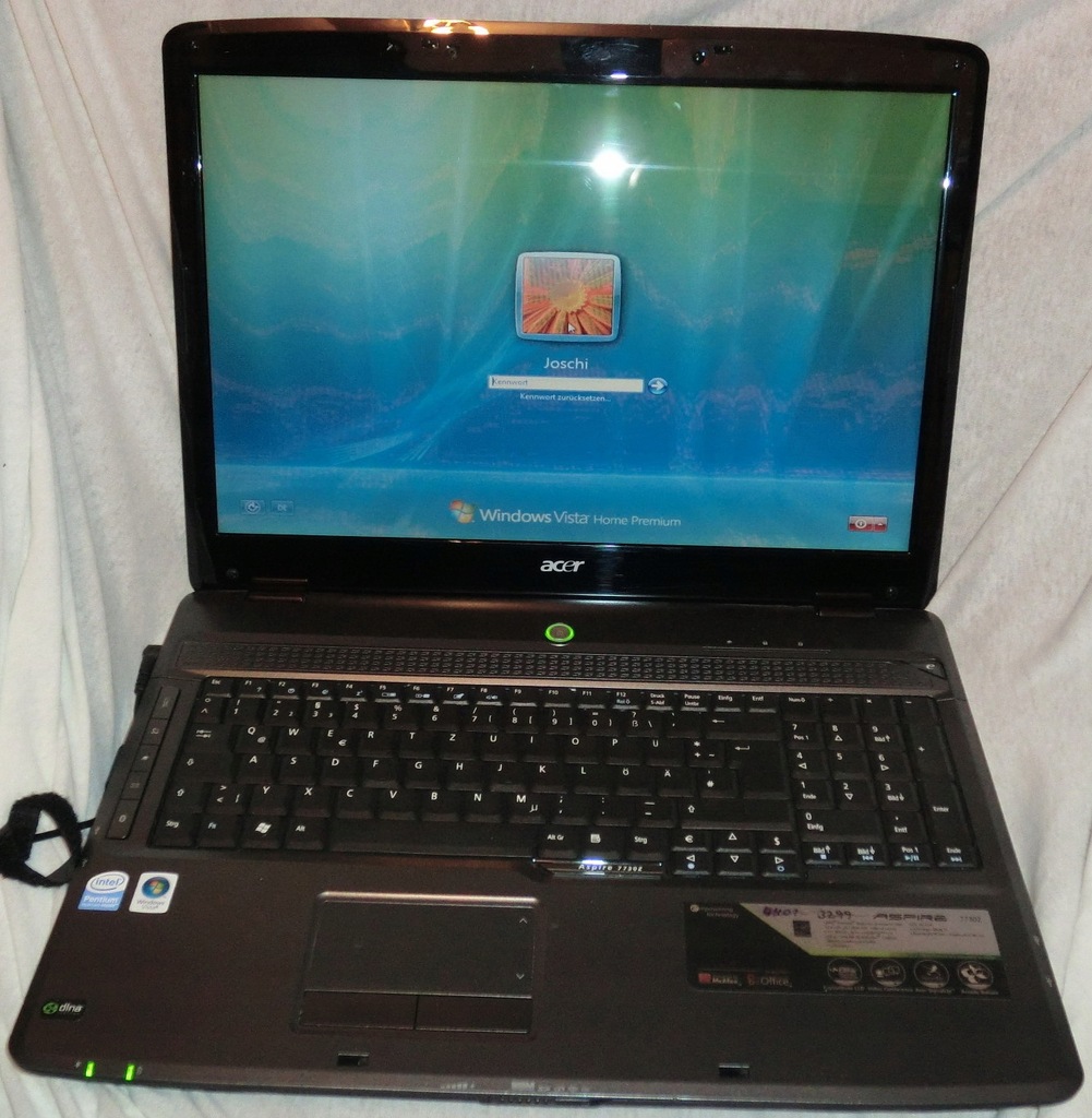 Laptop Acer Aspire 7730Z Dual-core, 250GB..
