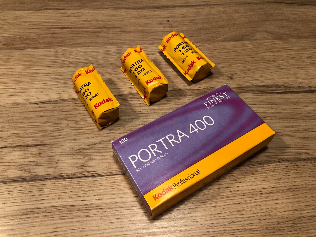 Film Kodak PORTRA 160/120 06/2021