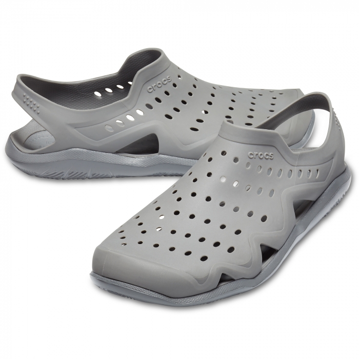 Crocs sandały Swiftwater Wave Grey M9 42-43