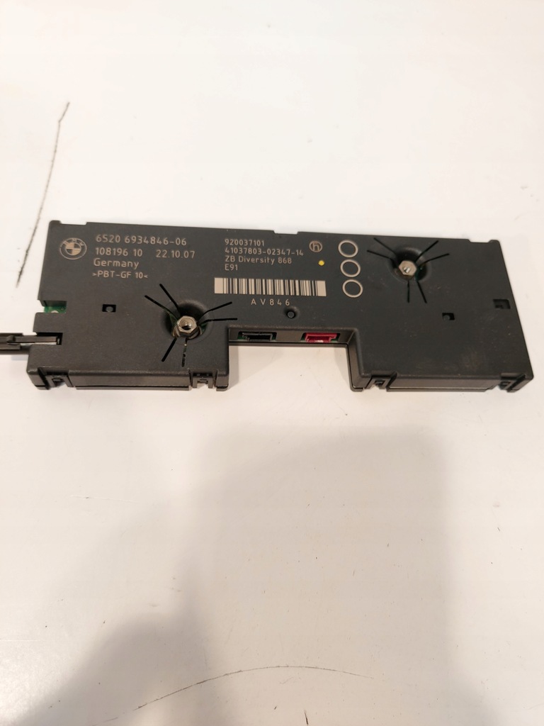 WZMACNIACZ ANTENOWY DIVERSITY BMW E91 6934846 11736203421 oficjalne archiwum Allegro
