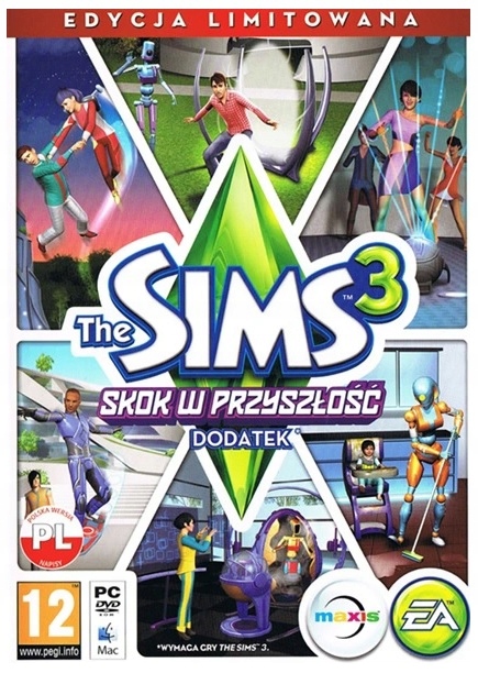 SIMS 3 SKOK W PRZYSZŁOŚĆ PL - folia!