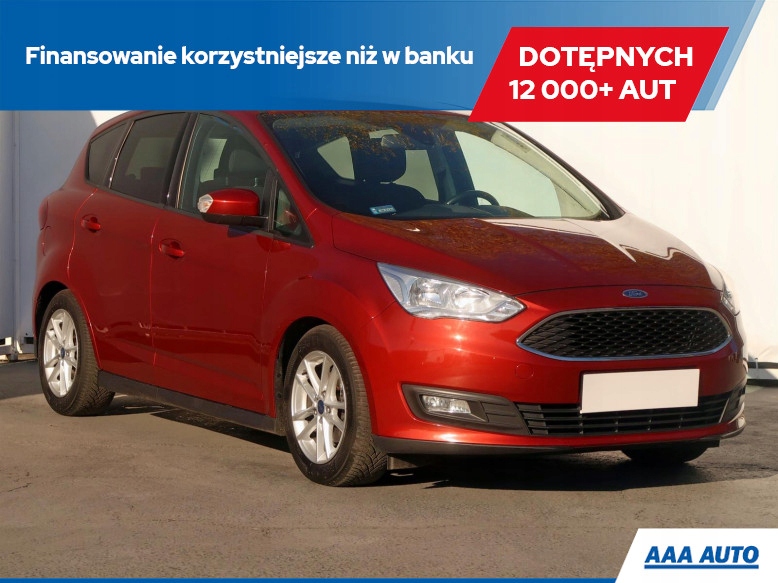 Ford C-Max 1.6 i , Salon Polska, GAZ, Klima