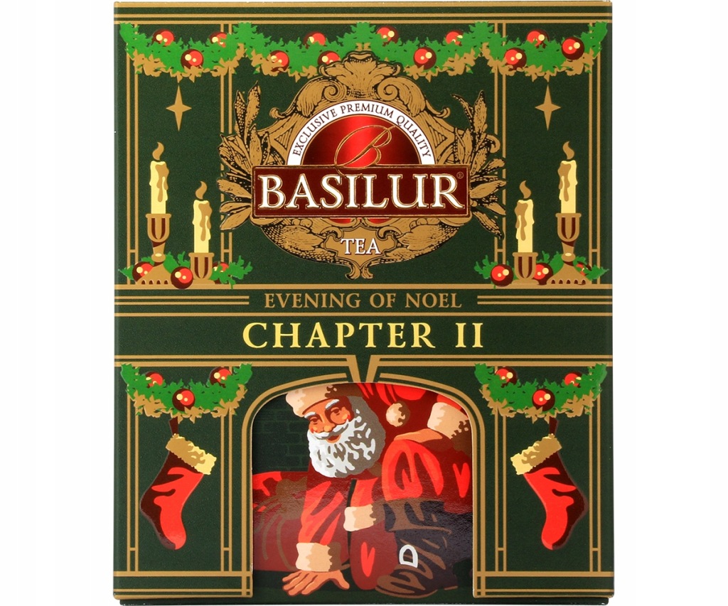 Herbata czarna BASILUR CHAPTER II liście CYNAMON MIGDAŁY świąteczna - 75 g