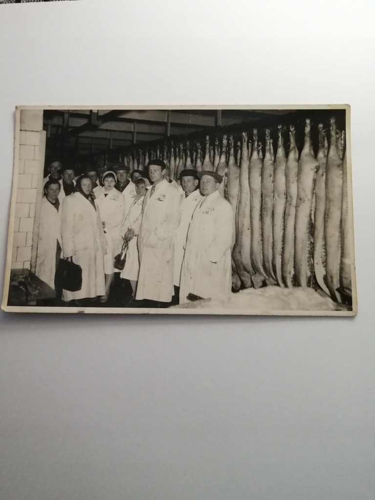 GRODZISK WLKP. 1961- RZEŹNIA - MASARNIA UBOJU