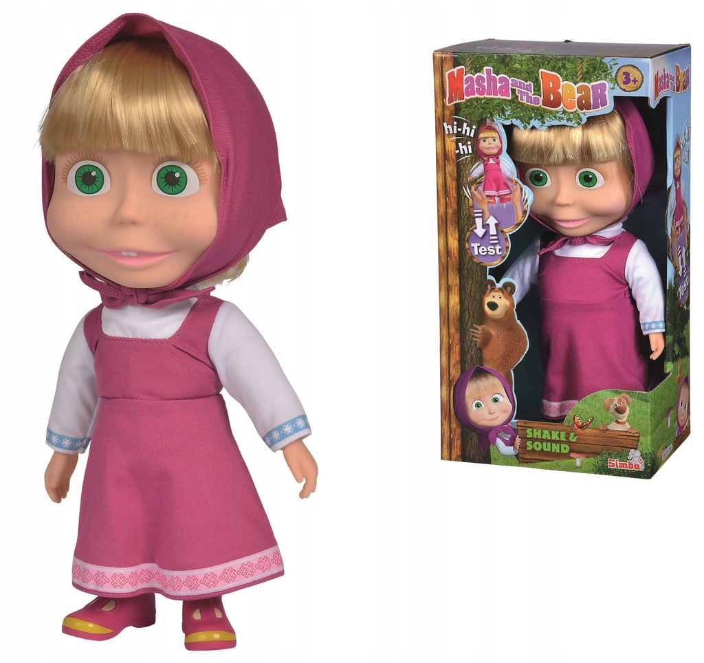 Купить Кукла Маша хихикающая 30 см.: отзывы, фото и характеристики на .