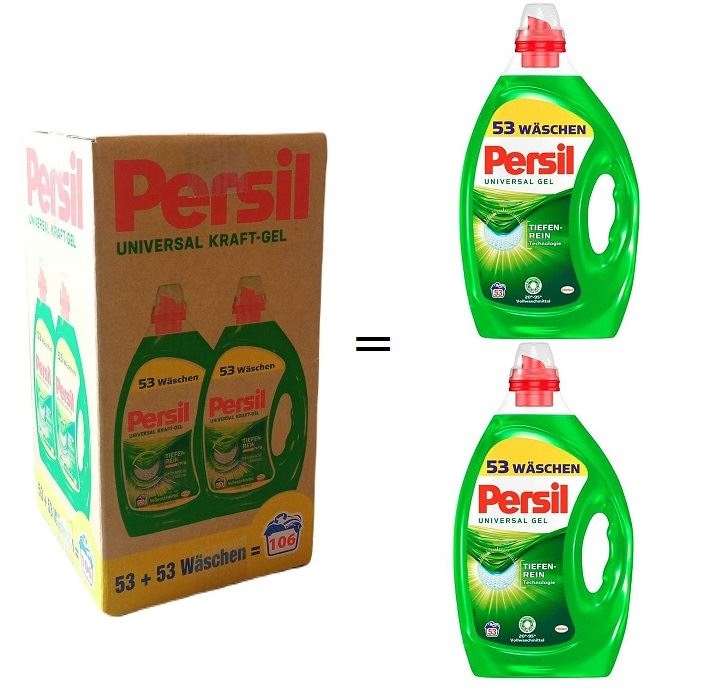 Persil żel do prania Universal 5,3L z Niemiec