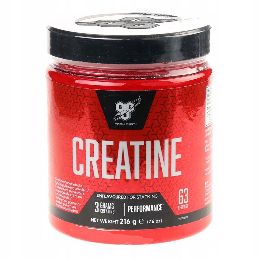 CREATINE 216g BSN MONOHYDRAT KREATYNY KREATYNA