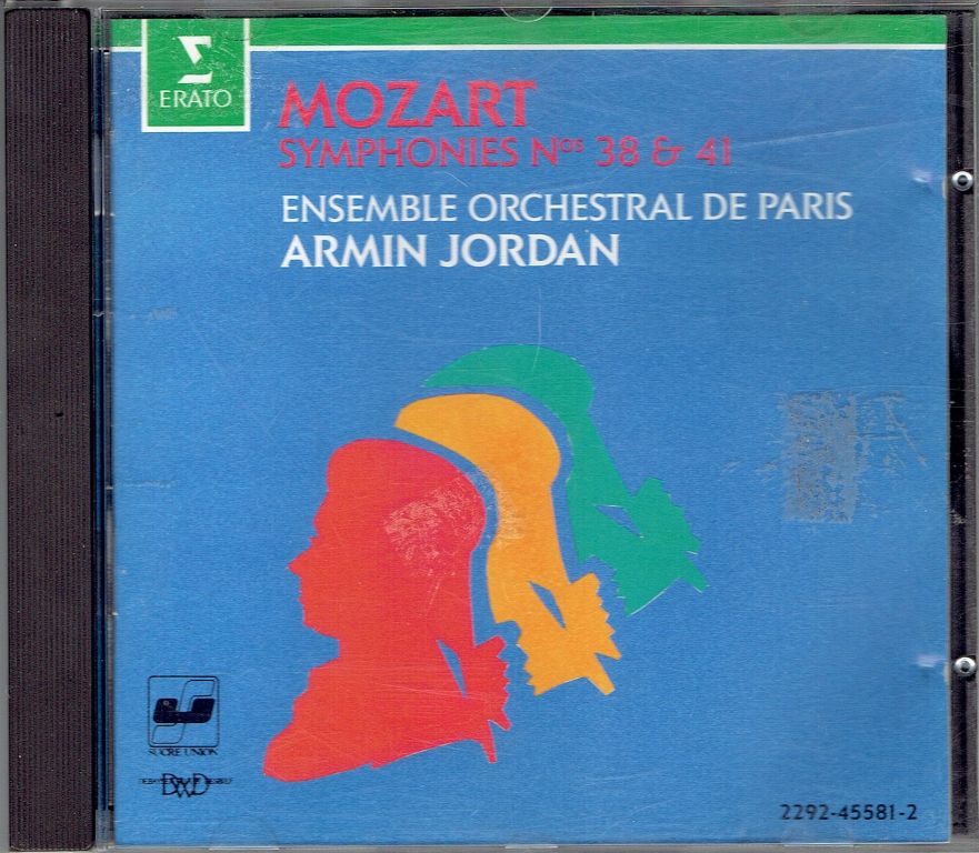 Mozart Symphonies 38,41 Armin Jordan ERATO