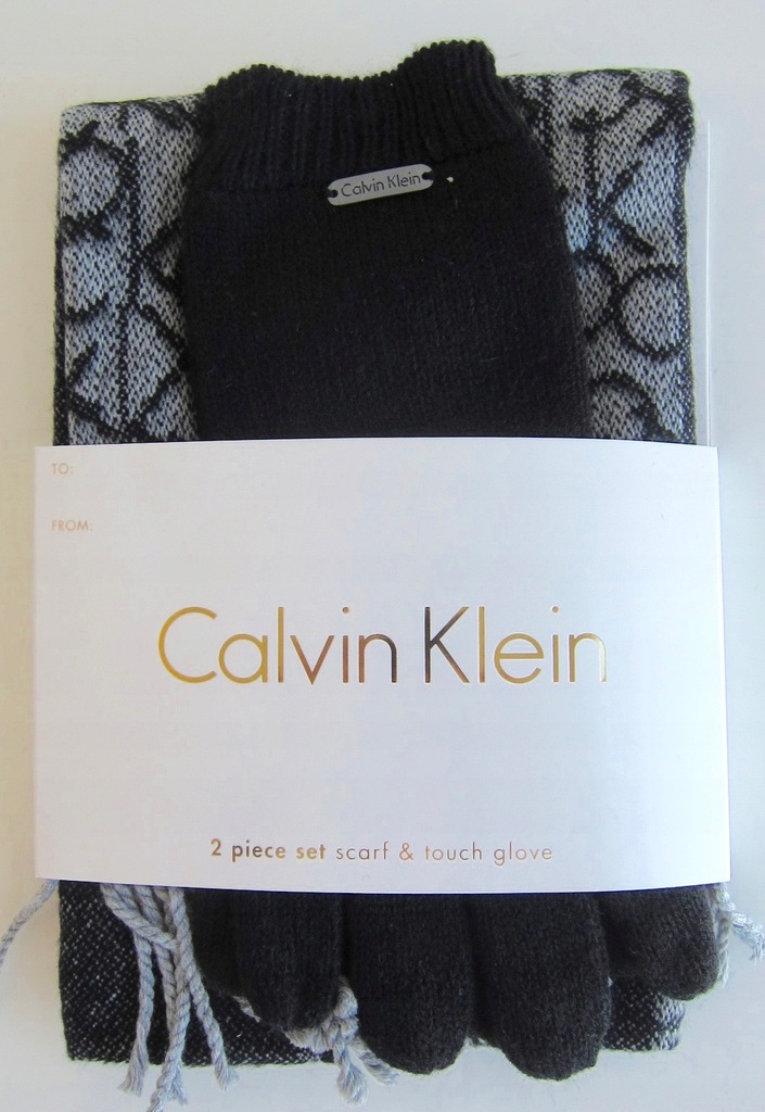 Calvin Klein szalik rękawiczki WYSYLKA z PL w 24h