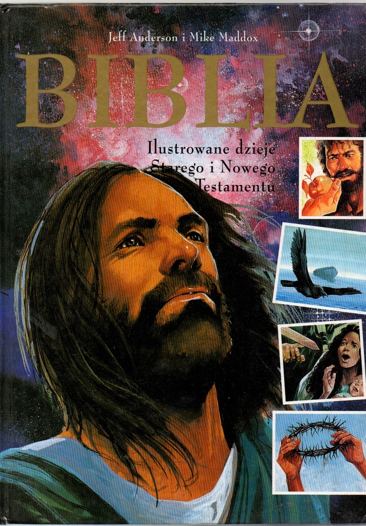 Biblia Stary i Nowy Testament KOMIKS TWARDA