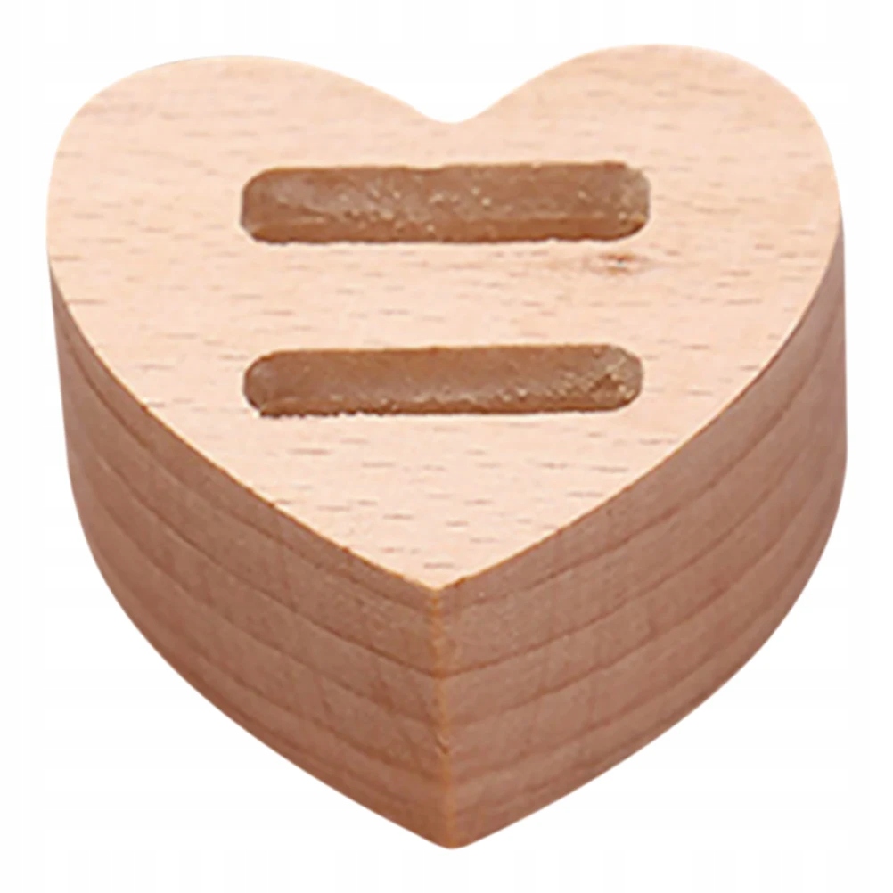 Ring Displays Selling Wood Crafts Heart-shaped