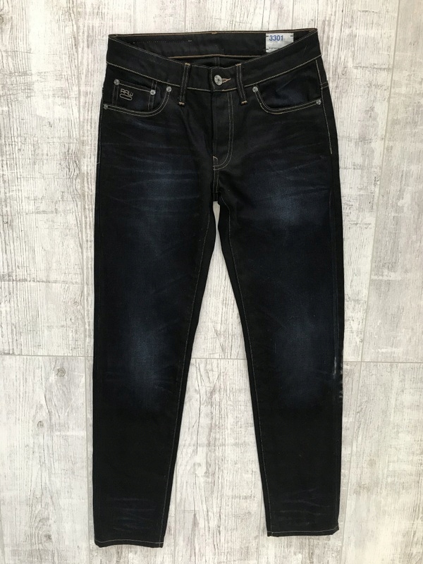 G-STAR 3301 LOW TAPERED rurki jeans męskie W28L32