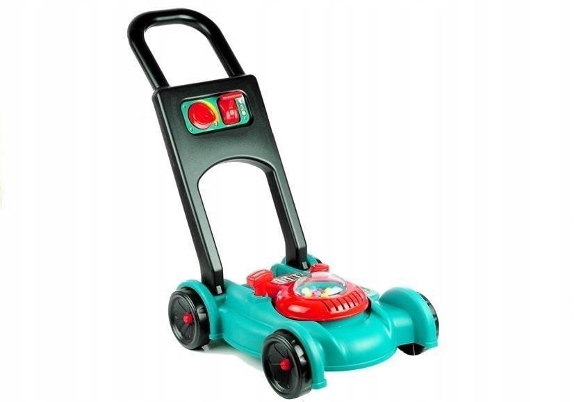ZESTAW OGRODNIKA KOSIARKA KASK KANISTER, LEANTOYS