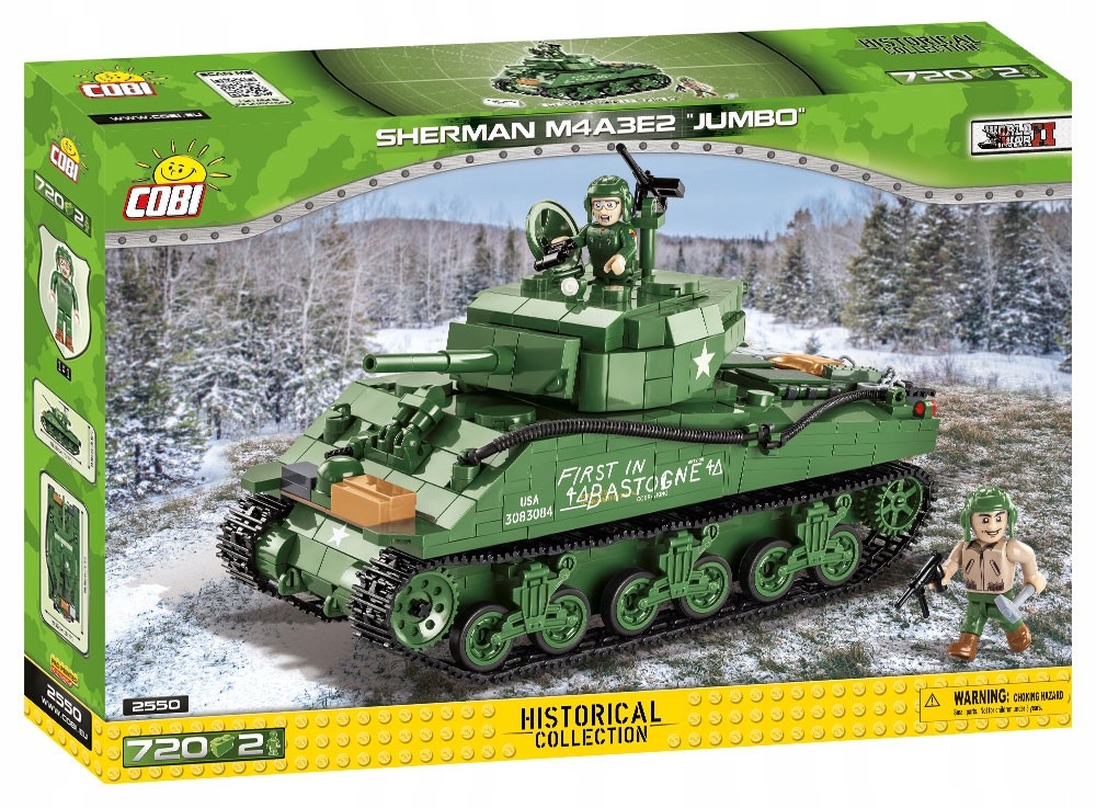 COBI KLOCKI Klocki Sherman M4A3E2 Jumbo