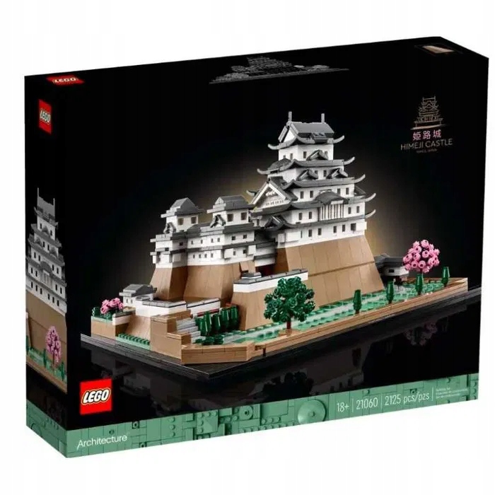 Klocki Historyczna LEGO Architektura Budowla Japoński Zamek Himeji 21060
