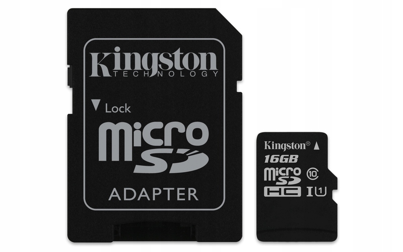Купить Карта памяти KINGSTON Micro SD 16 ГБ класс 10 UHS: отзывы, фото, характеристики в интерне-магазине Aredi.ru