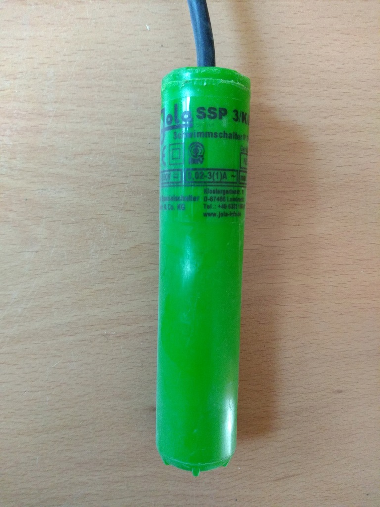 Купить Jola SSP 3/K/ПВХ поплавковый датчик отзывы, фото и