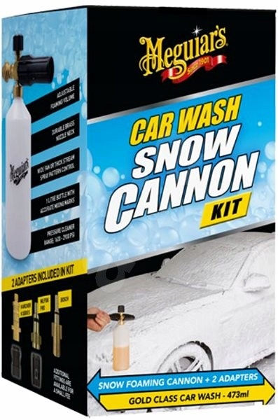 MEGUIAR'S Snow Cannon kit Zestaw do mycia auta