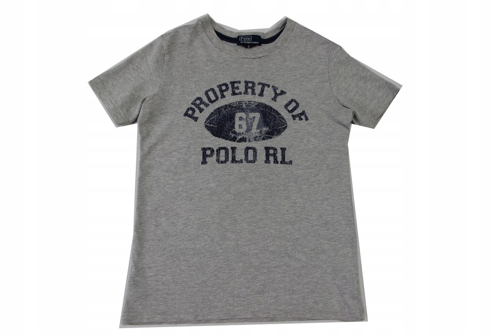 T-shirt z nadrukiem RALPH LAUREN r 116 (A7705)