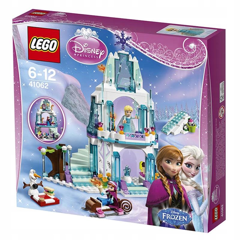 LEGO DISNEY 41062 Błyszczący lodowy zamek Elzy 8452175024 oficjalne archiwum Allegro